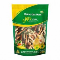 2480 - MIX STICKS BISCOITO PARA HAMSTER 100G