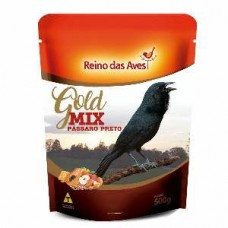 2236 - PASSARO PRETO GOLD MIX 500G