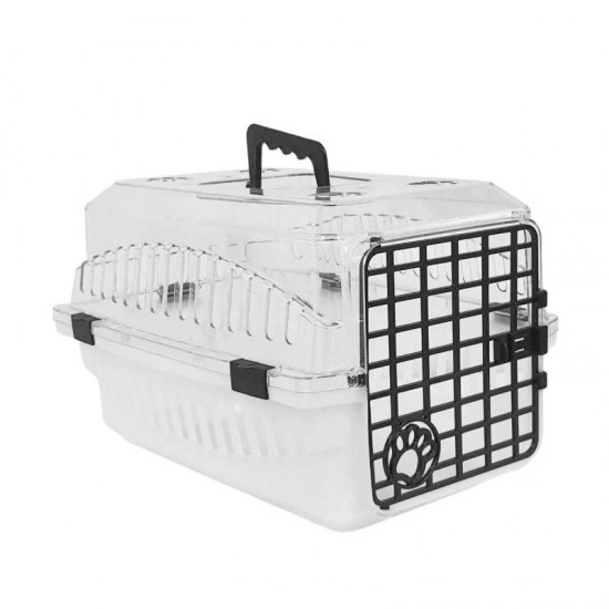 CAIXA TRANSPORTE TRANSPARENTE GLITTER N1