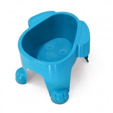 6837 - COMEDOURO ALTO CAES 12CM, 300ML AZUL