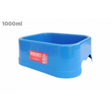 6953 - COMEDOURO G 1000ML AZUL